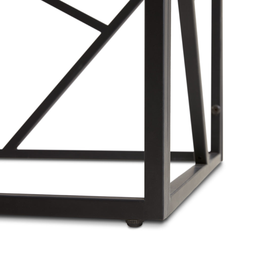 Carole End Table: Black