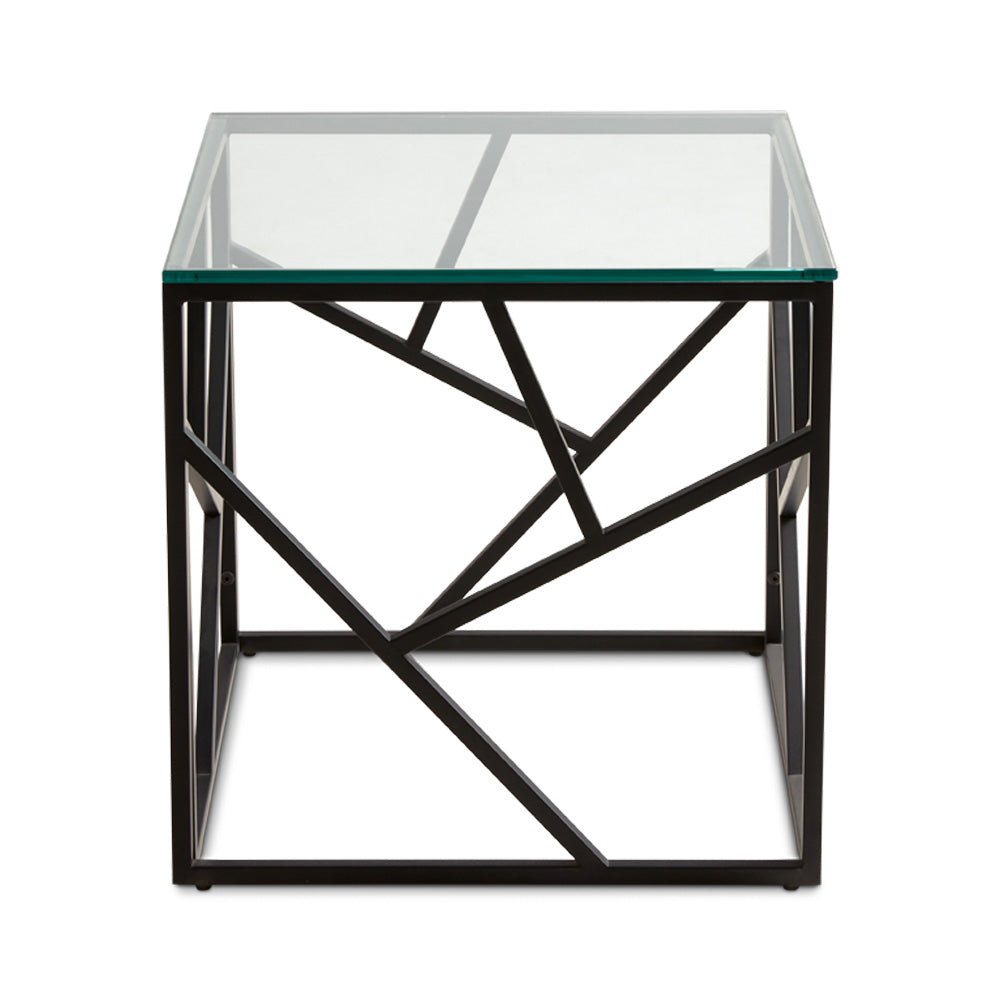 Carole End Table: Black