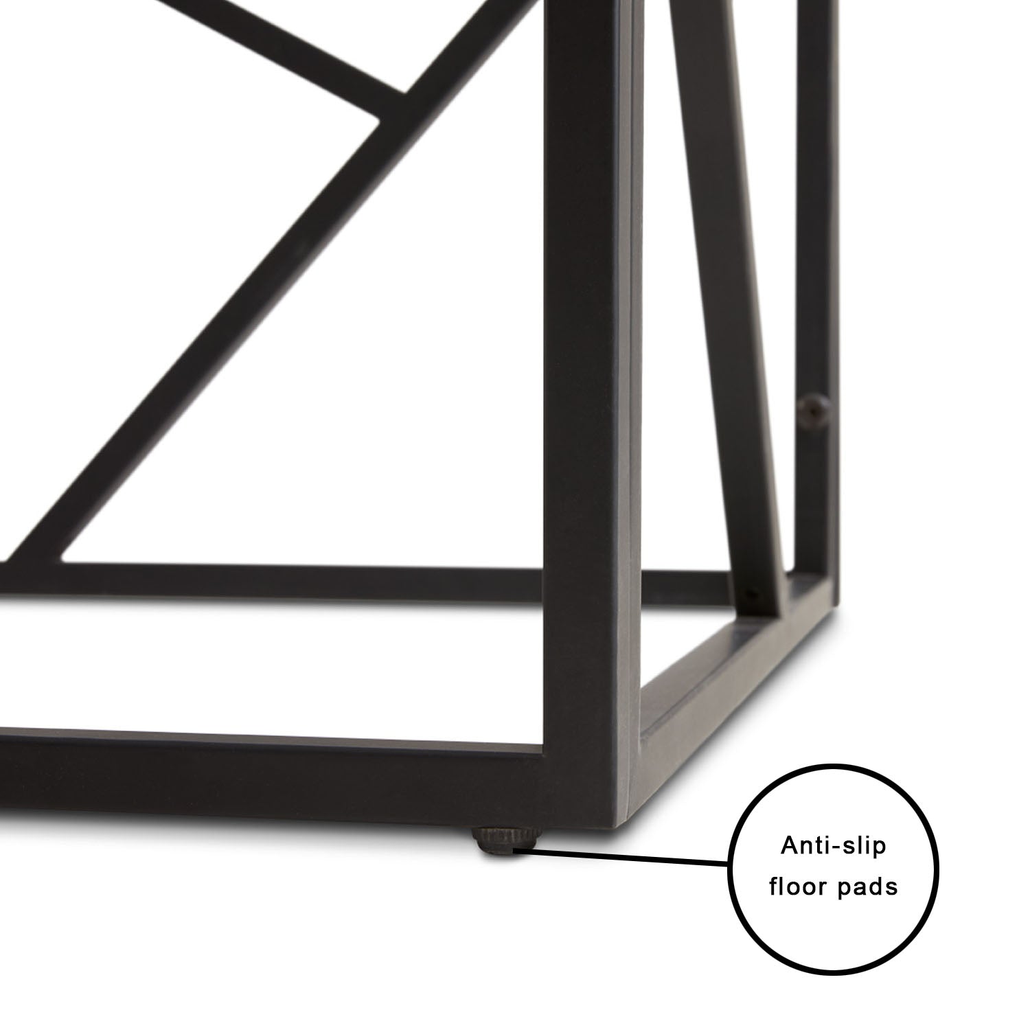 Carole End Table: Black