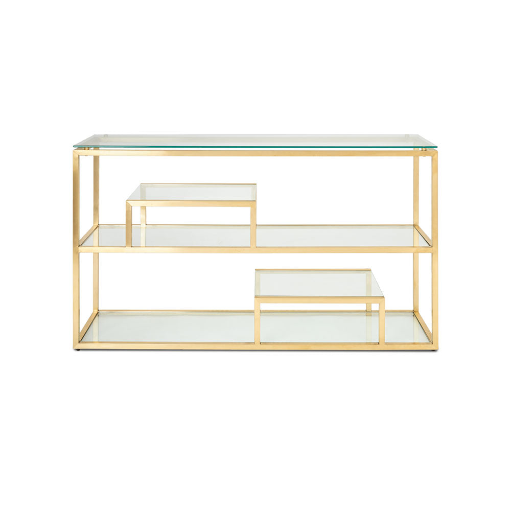 Barolo Gold Console Table