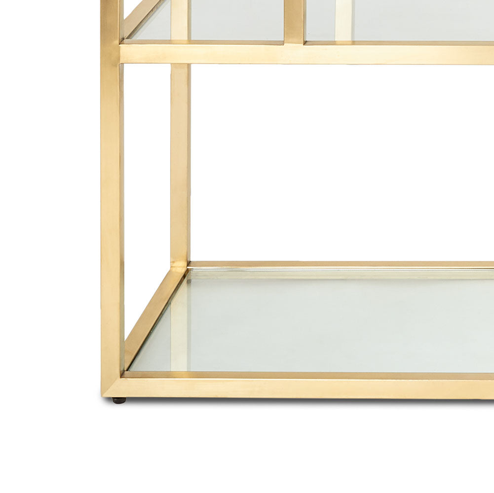 Barolo Gold Console Table