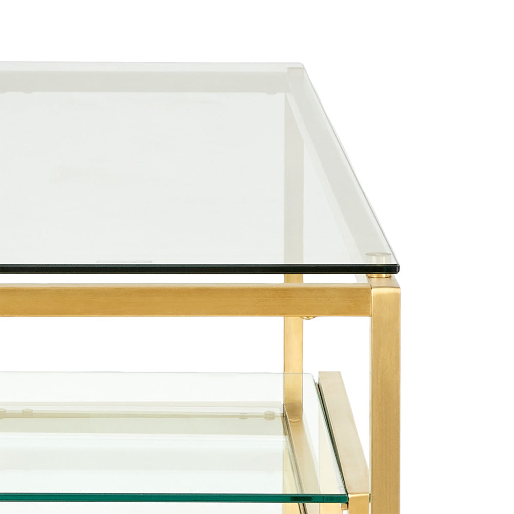 Barolo Gold Console Table