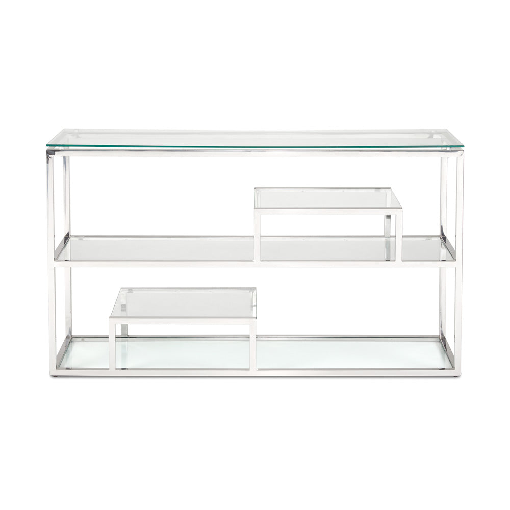 Barolo Steel Console Table