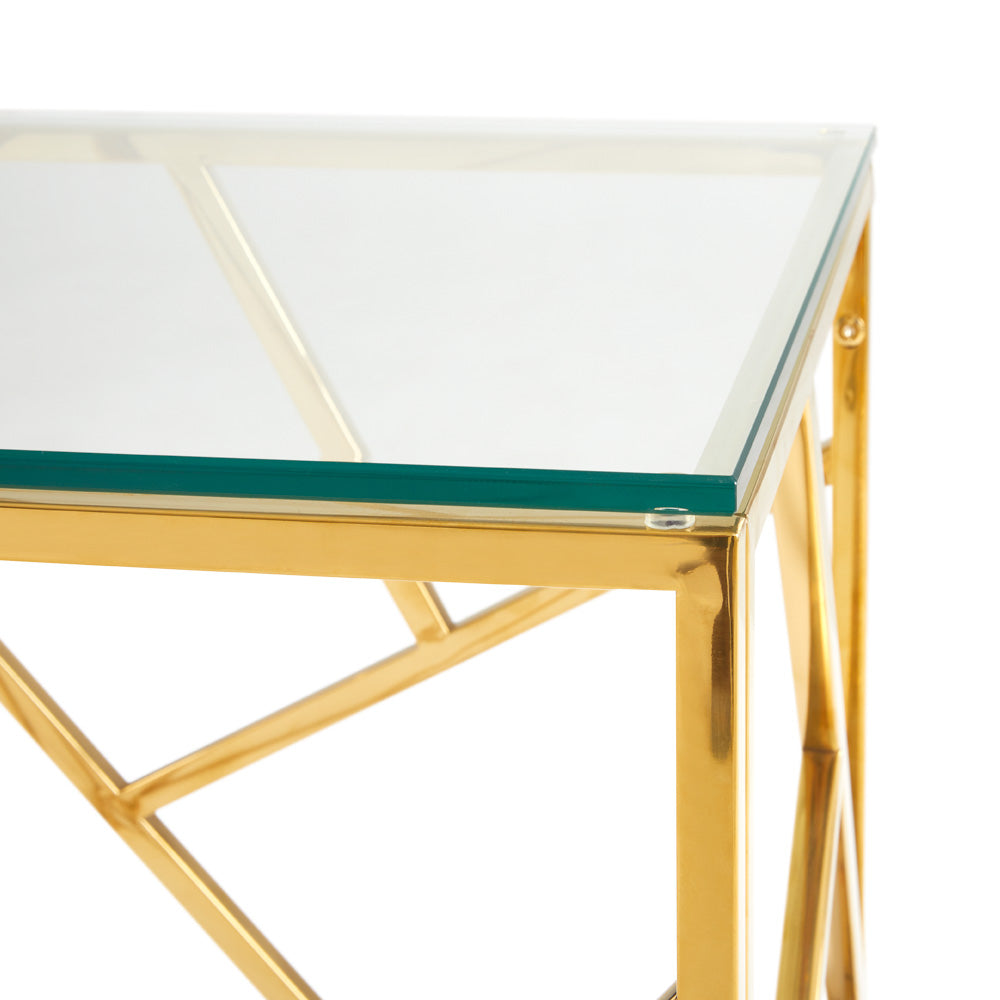 Carole Console Table Gold