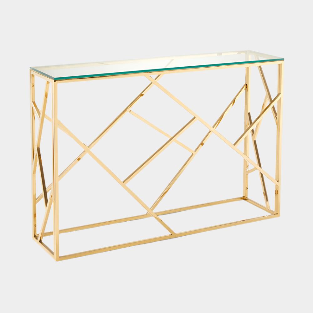 Carole Console Table Gold