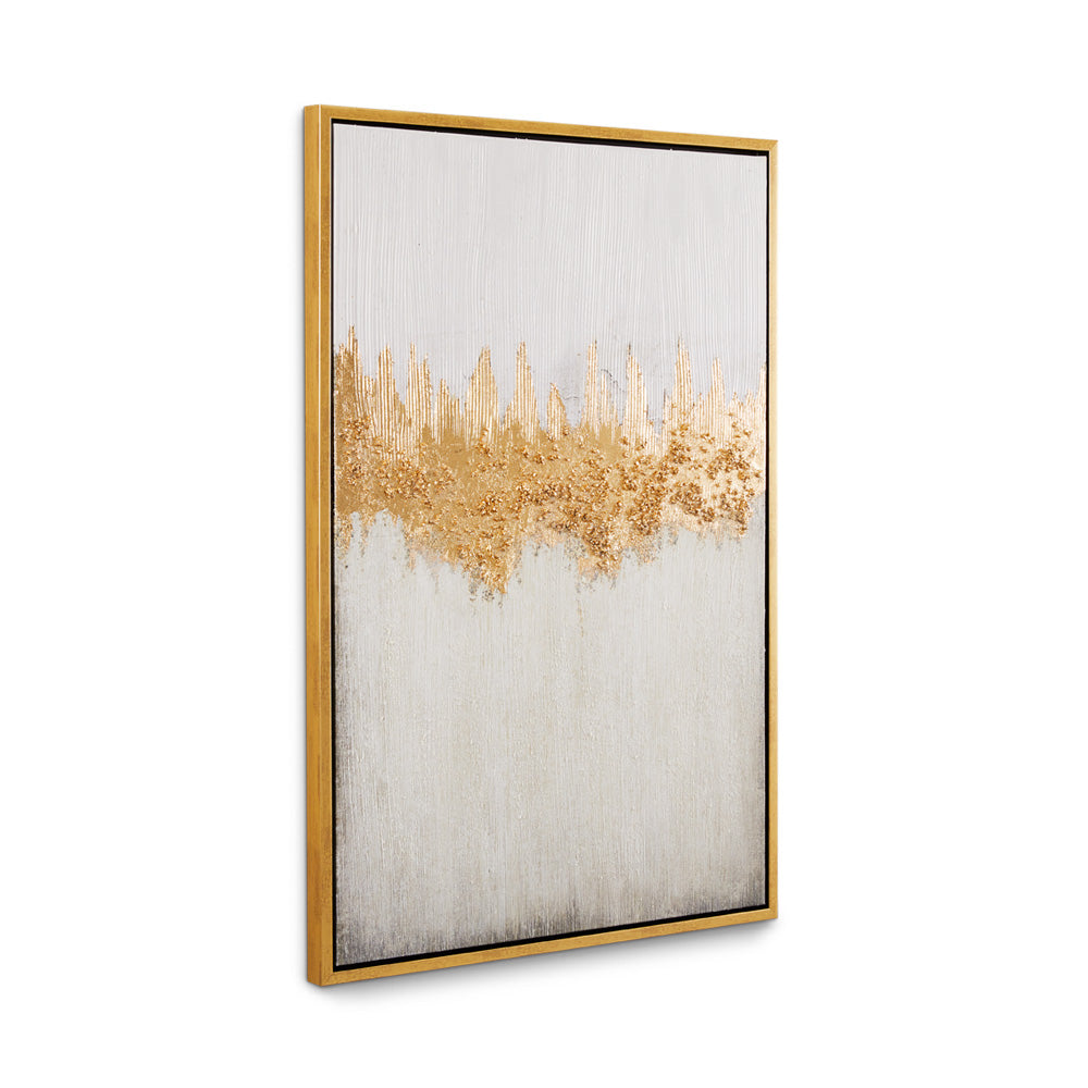 Wall Art: White and Gold