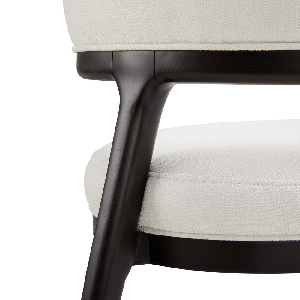 Erica Dining Chair White Linen