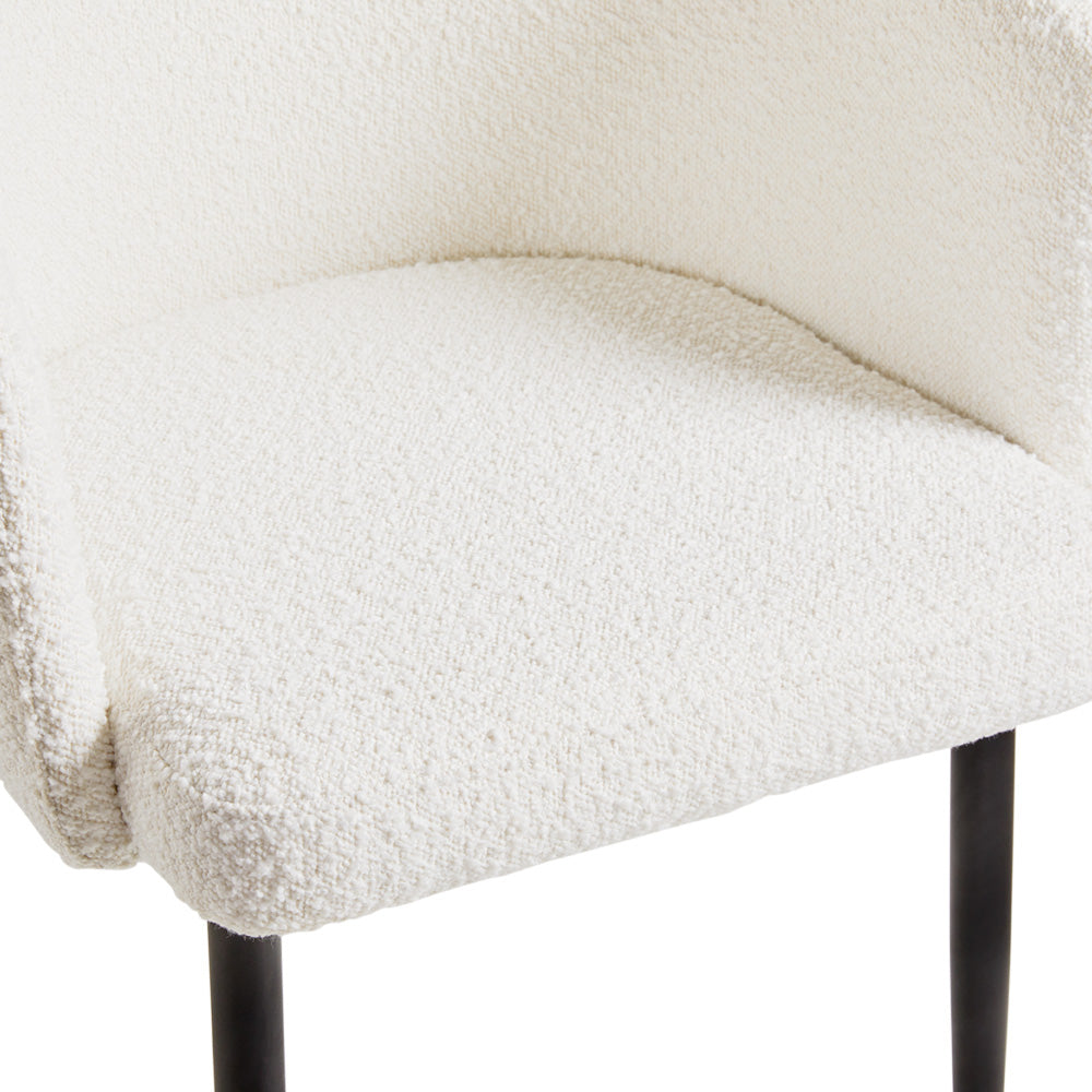 Jordan Dining Chair Boucle Fabric