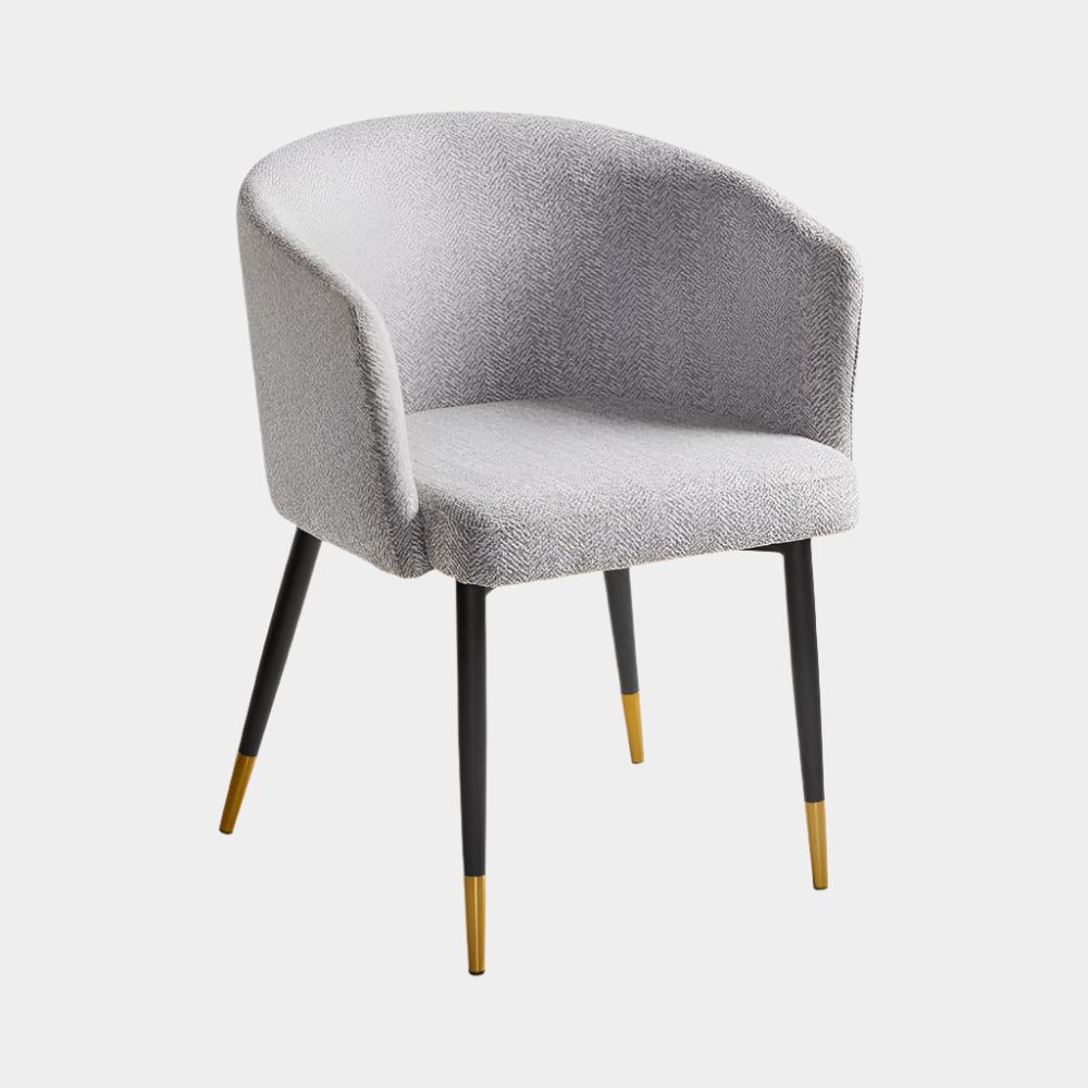 Jordan Dining Chair Grey Fabric