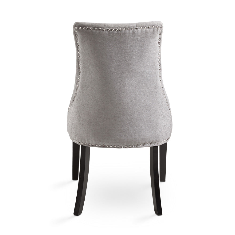 Rimzy Dining Chair Platinum Fabric