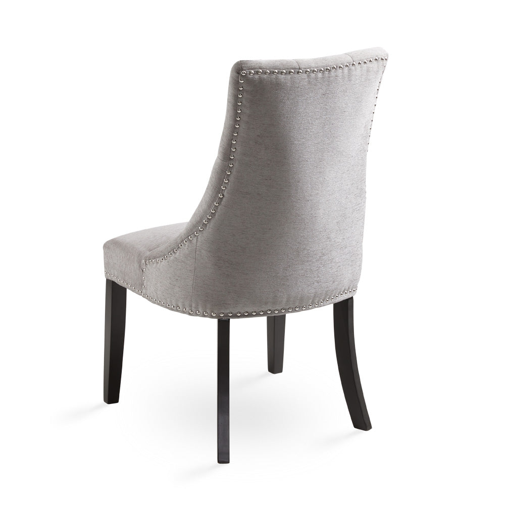 Rimzy Dining Chair Platinum Fabric