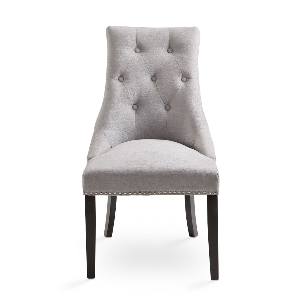 Rimzy Dining Chair Platinum Fabric