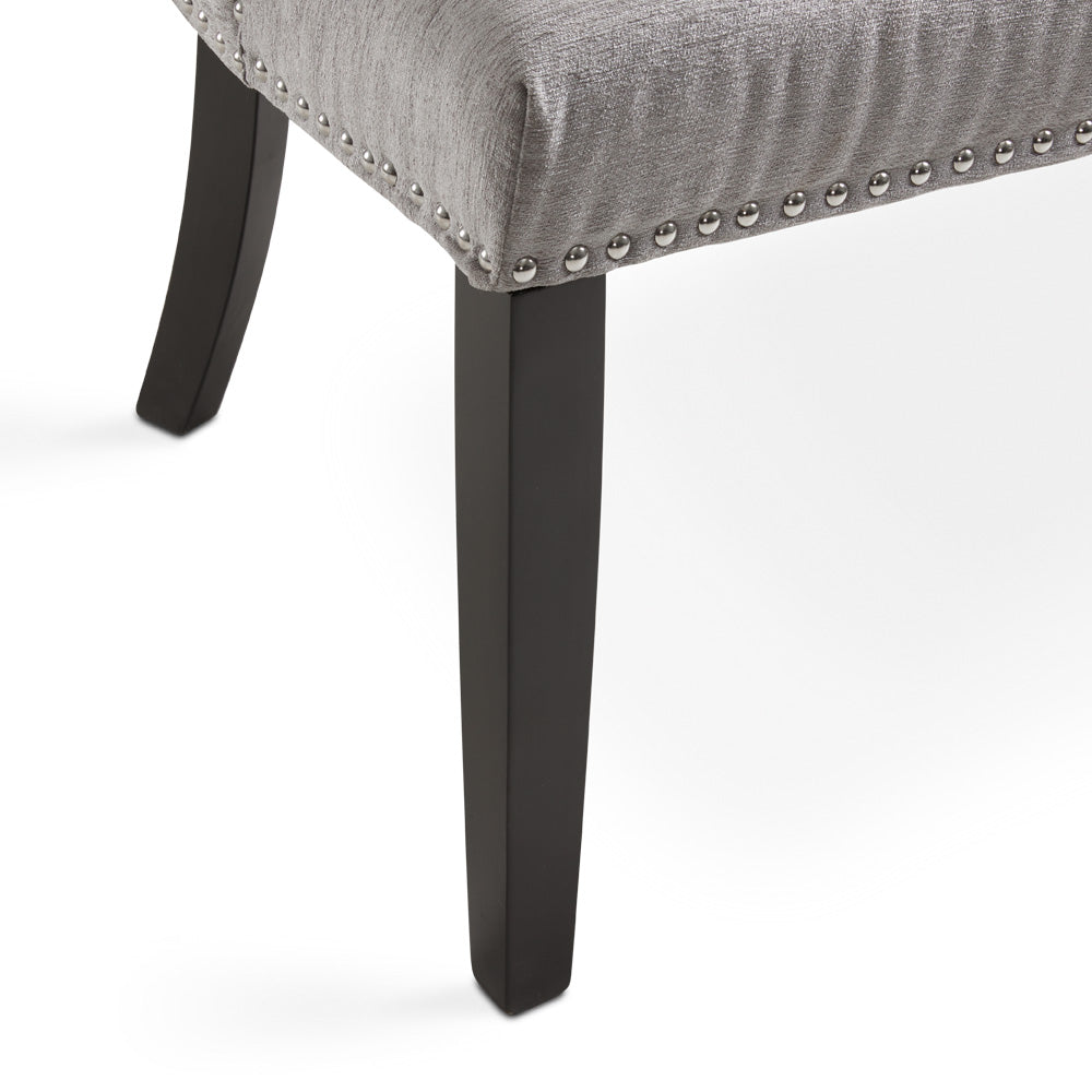 Rimzy Dining Chair Platinum Fabric