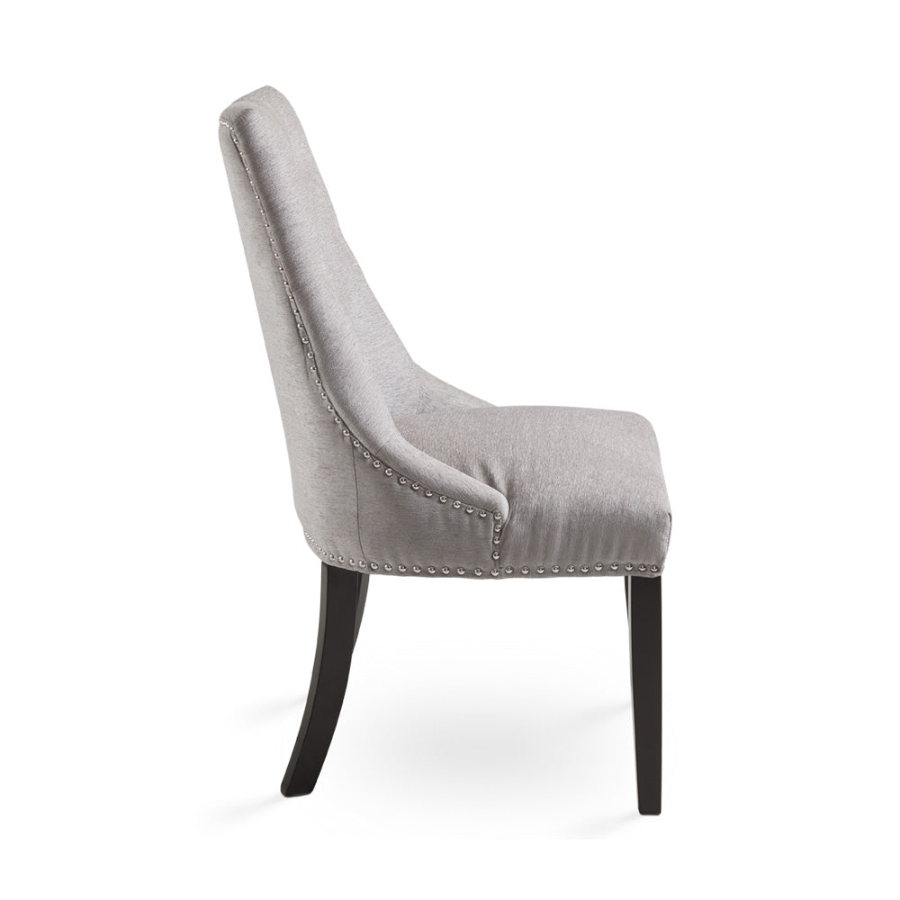 Rimzy Dining Chair Platinum Fabric