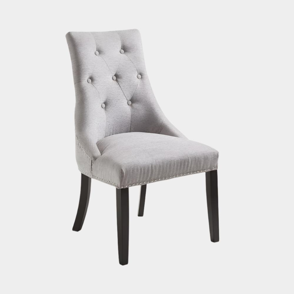 Rimzy Dining Chair Platinum Fabric