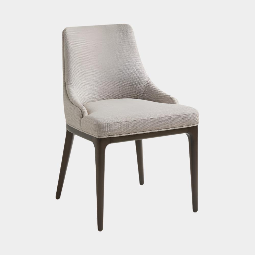 Everett Dining Chair Taupe Linen