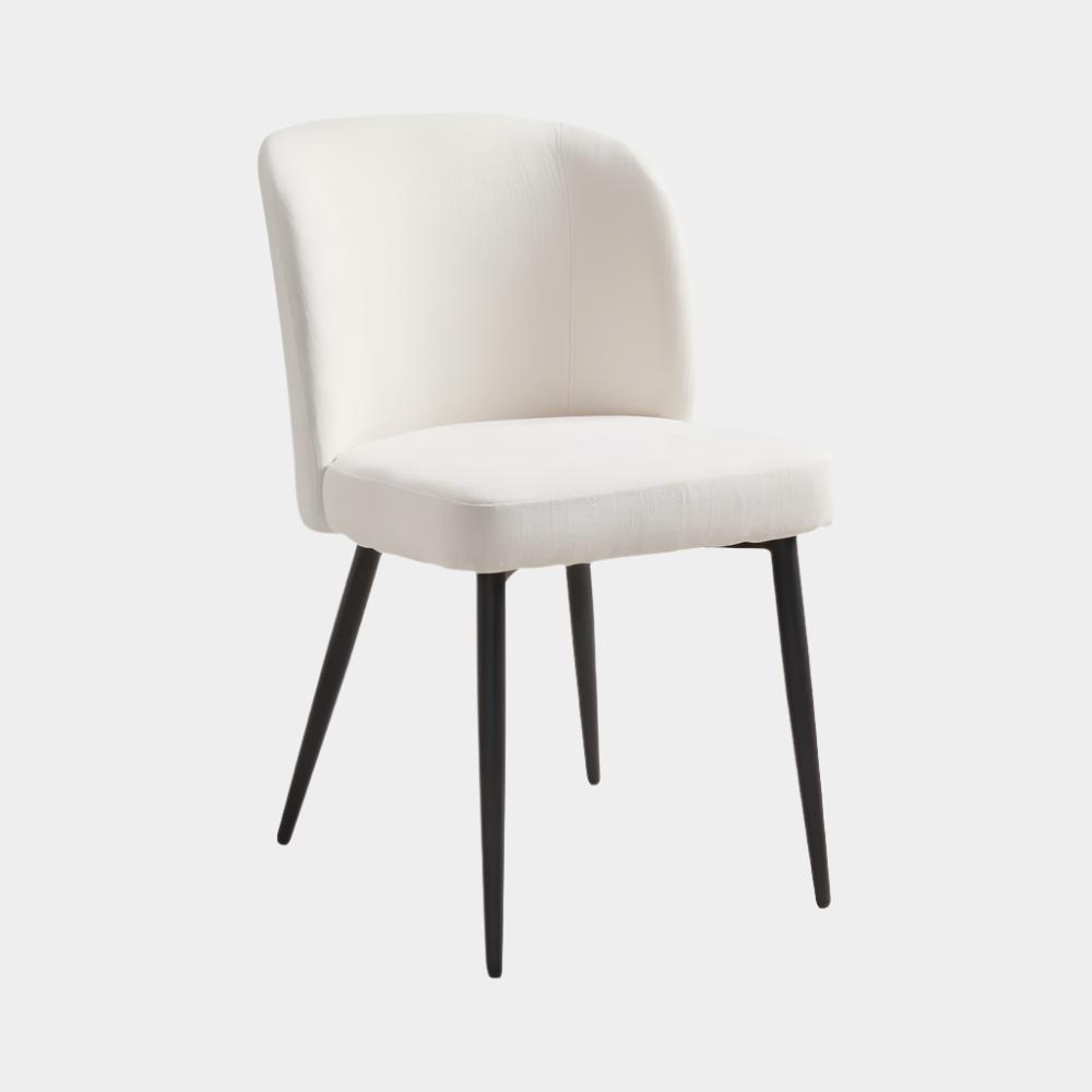 Fortina Dining Chair Ivory Linen