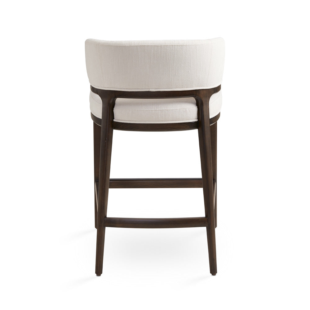 Calvin Counter Chair Ivory Linen