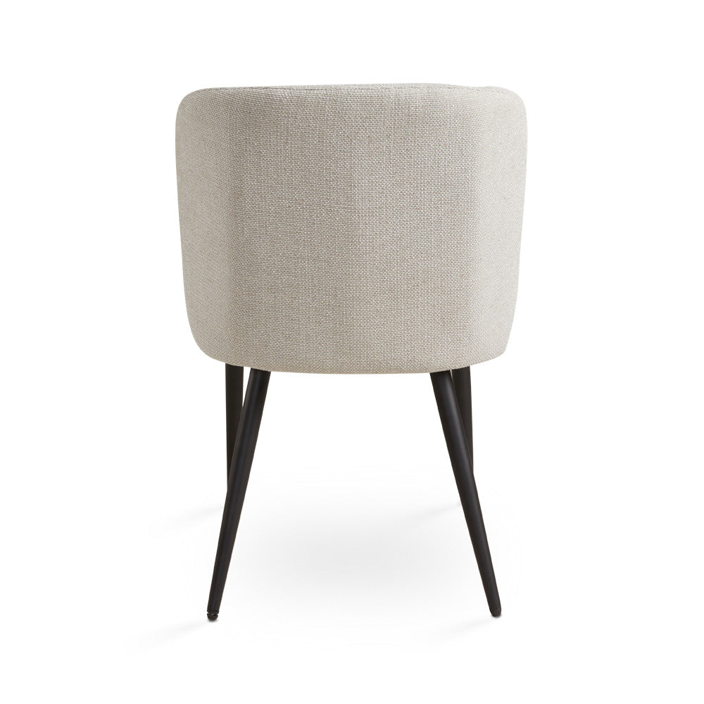 Fortina Dining Chair Ivory Linen