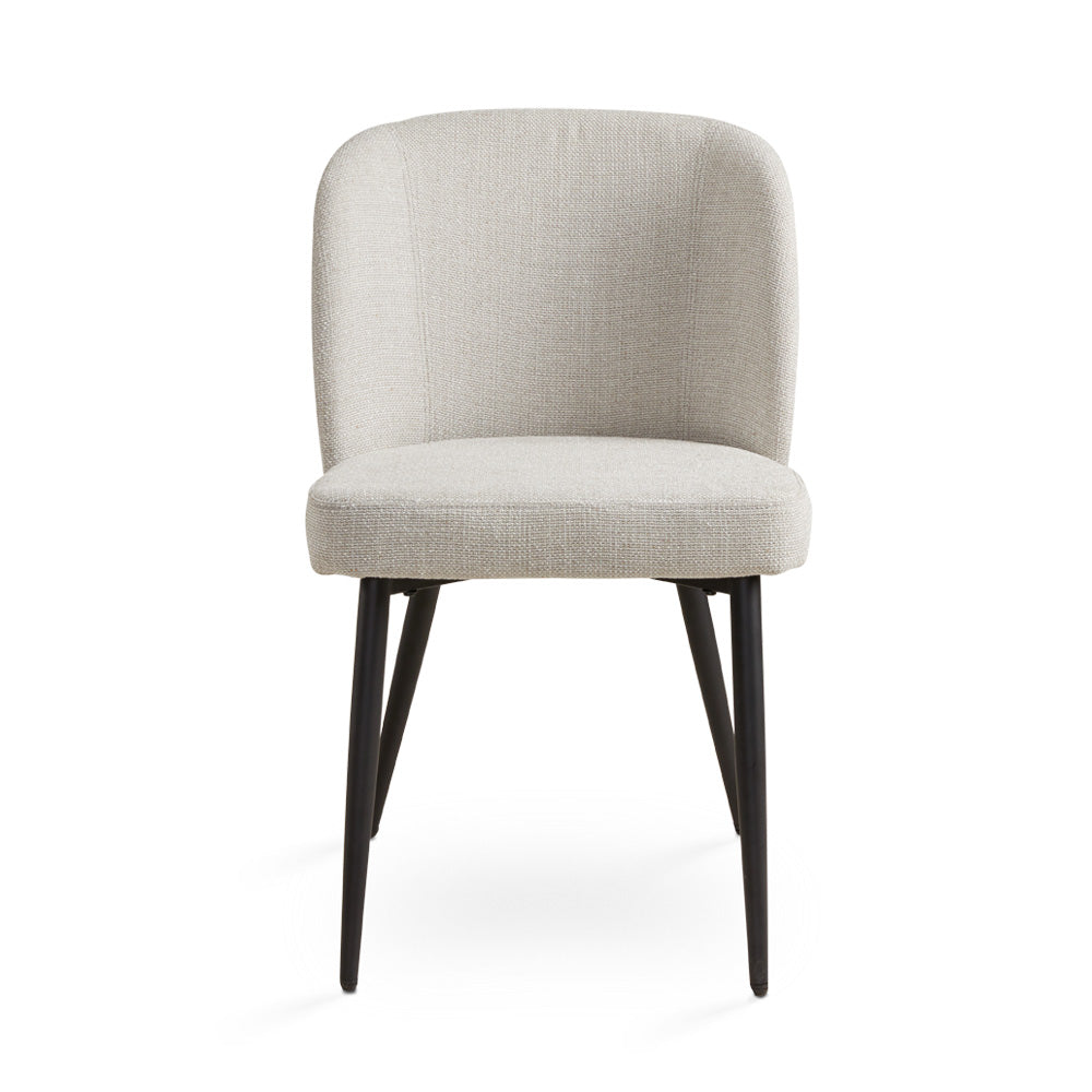 Fortina Dining Chair Ivory Linen