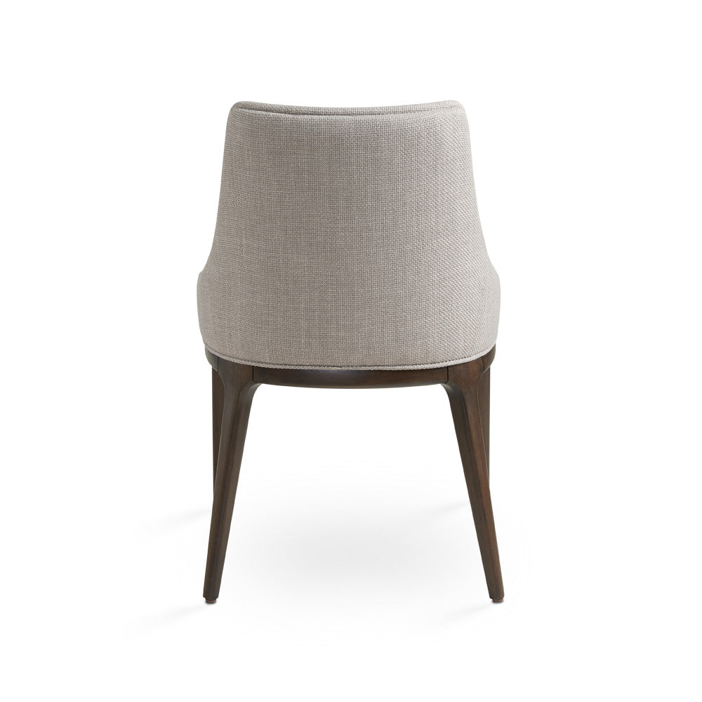 Everett Dining Chair Taupe Linen