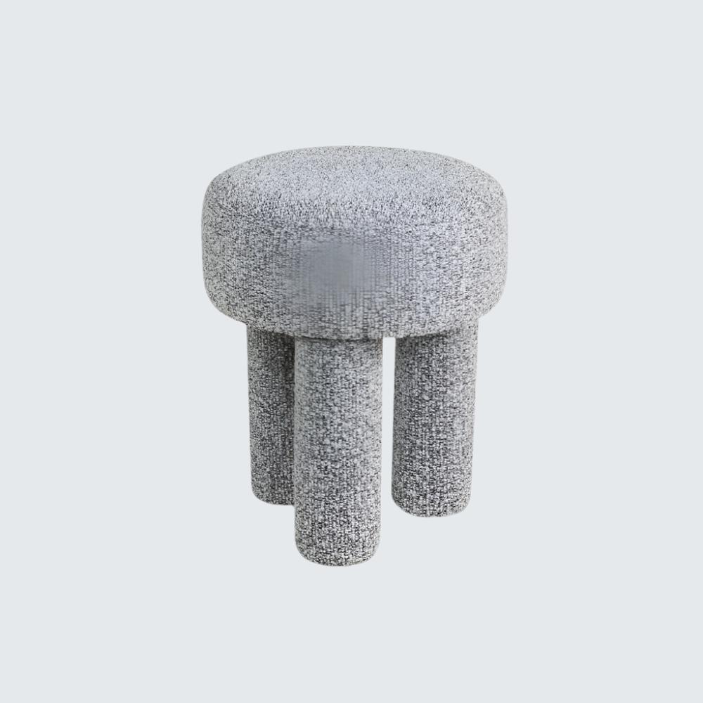 Callie Stool Salt and Pepper