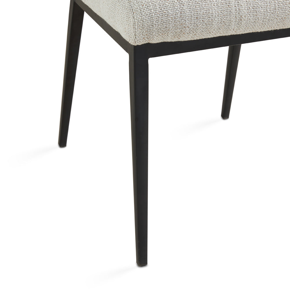 Maverick Dining Chair Beige Linen