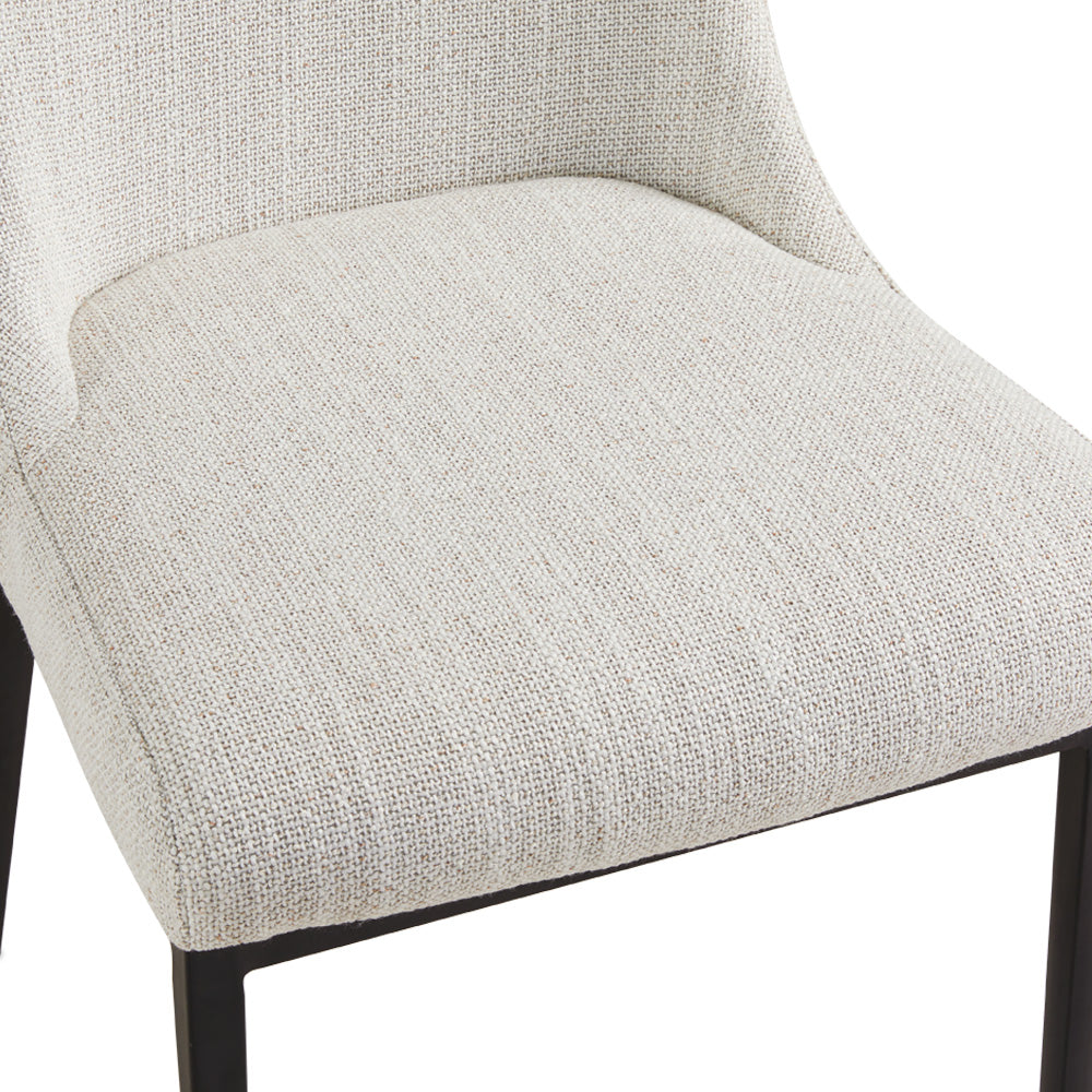 Maverick Dining Chair Beige Linen