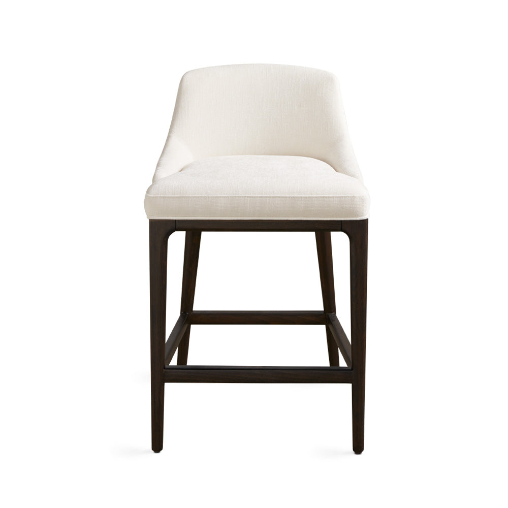 Everett Counter Chair: Ivory Linen