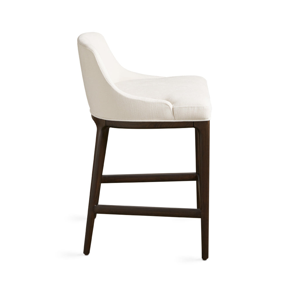 Everett Counter Chair: Ivory Linen