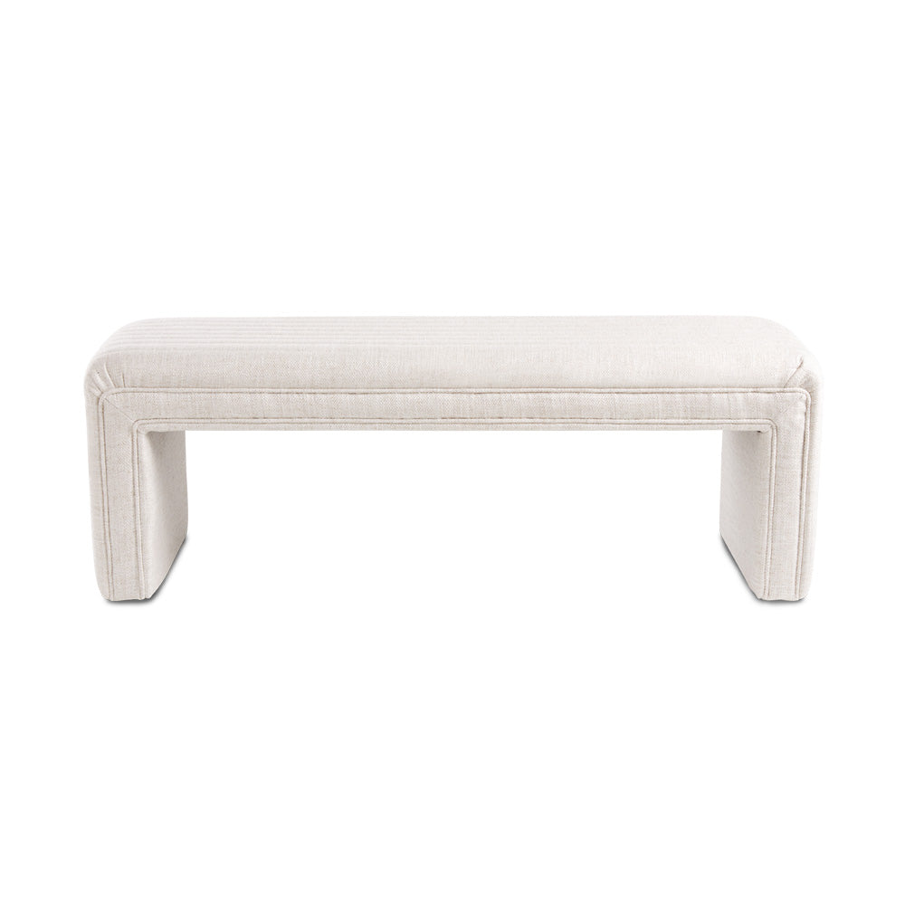 U Bench: Beige Linen