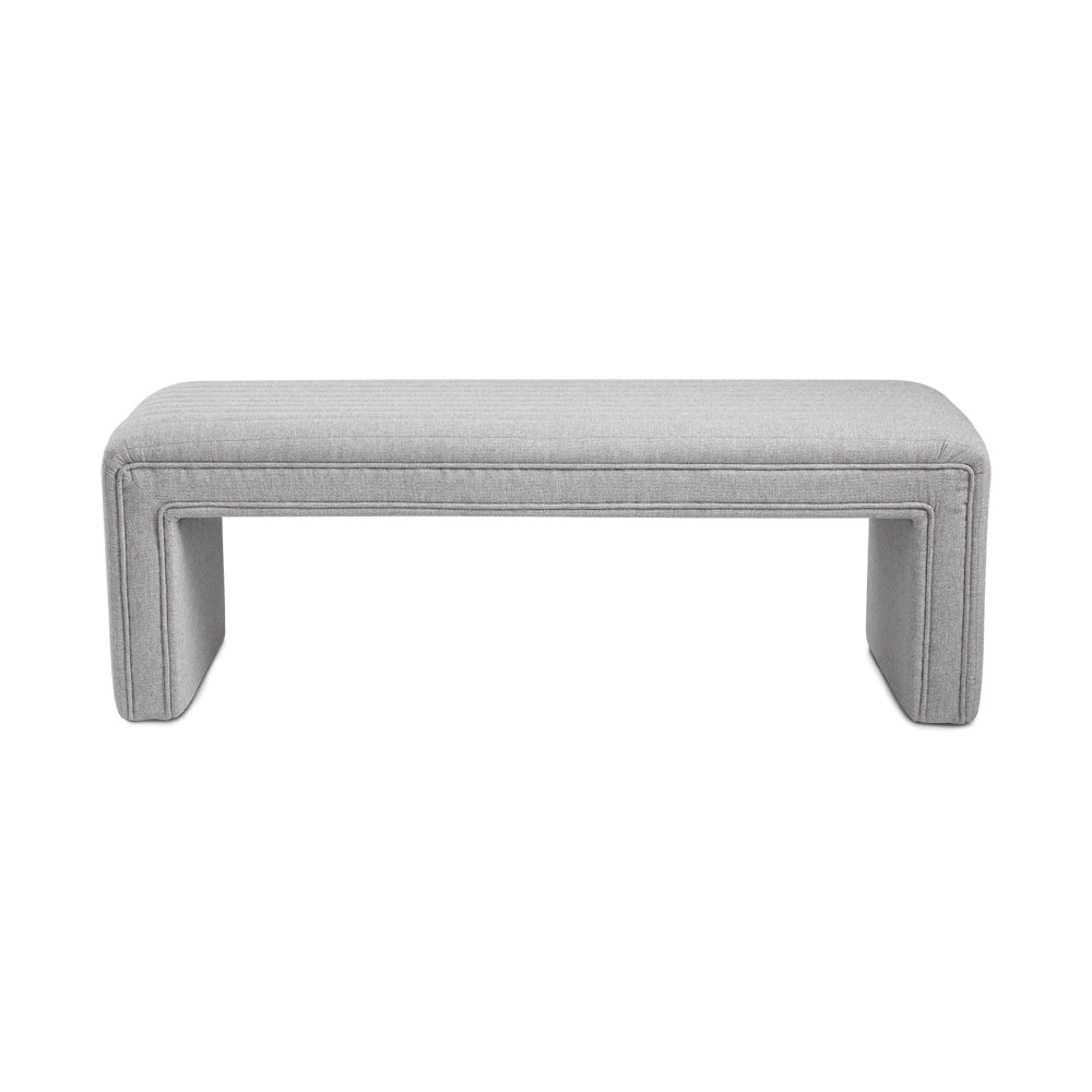 U Bench: Grey Linen