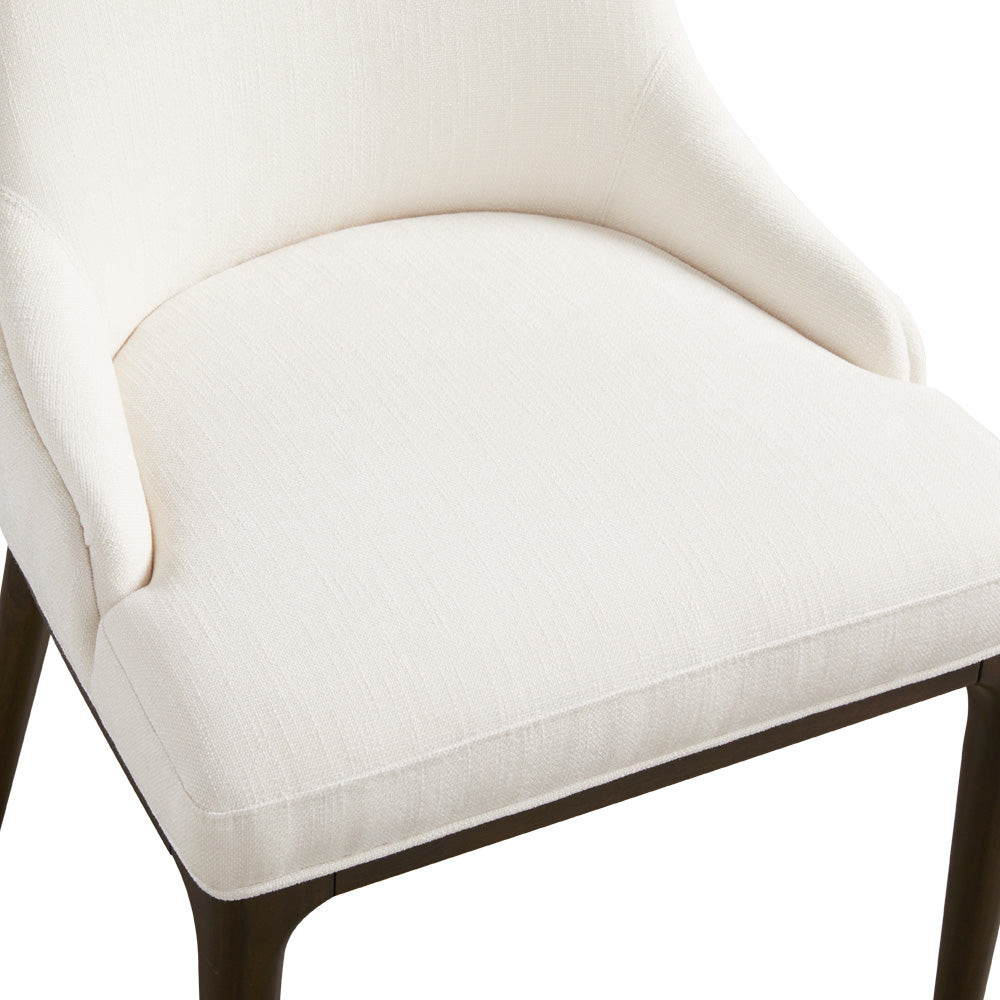 Everett Dining Chair Ivory Linen