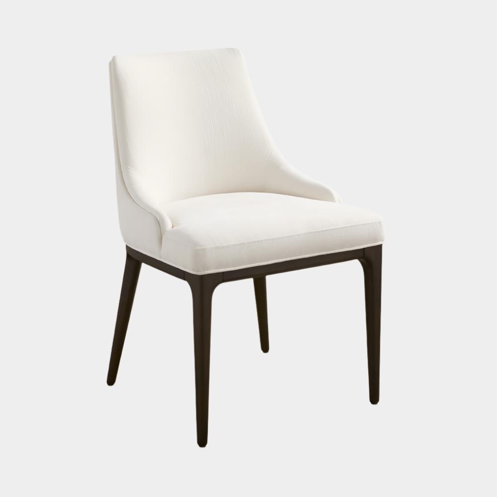 Everett Dining Chair Ivory Linen