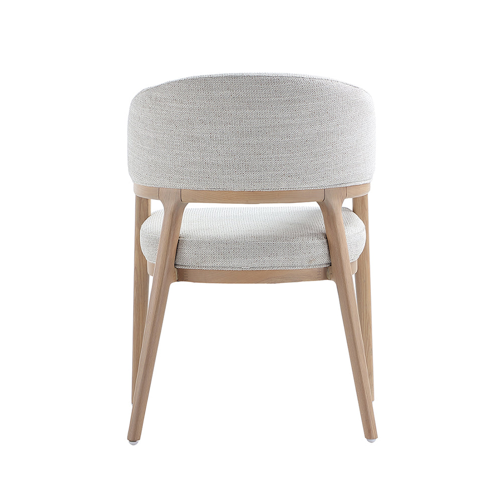 Erica Dining Chair Grey Linen