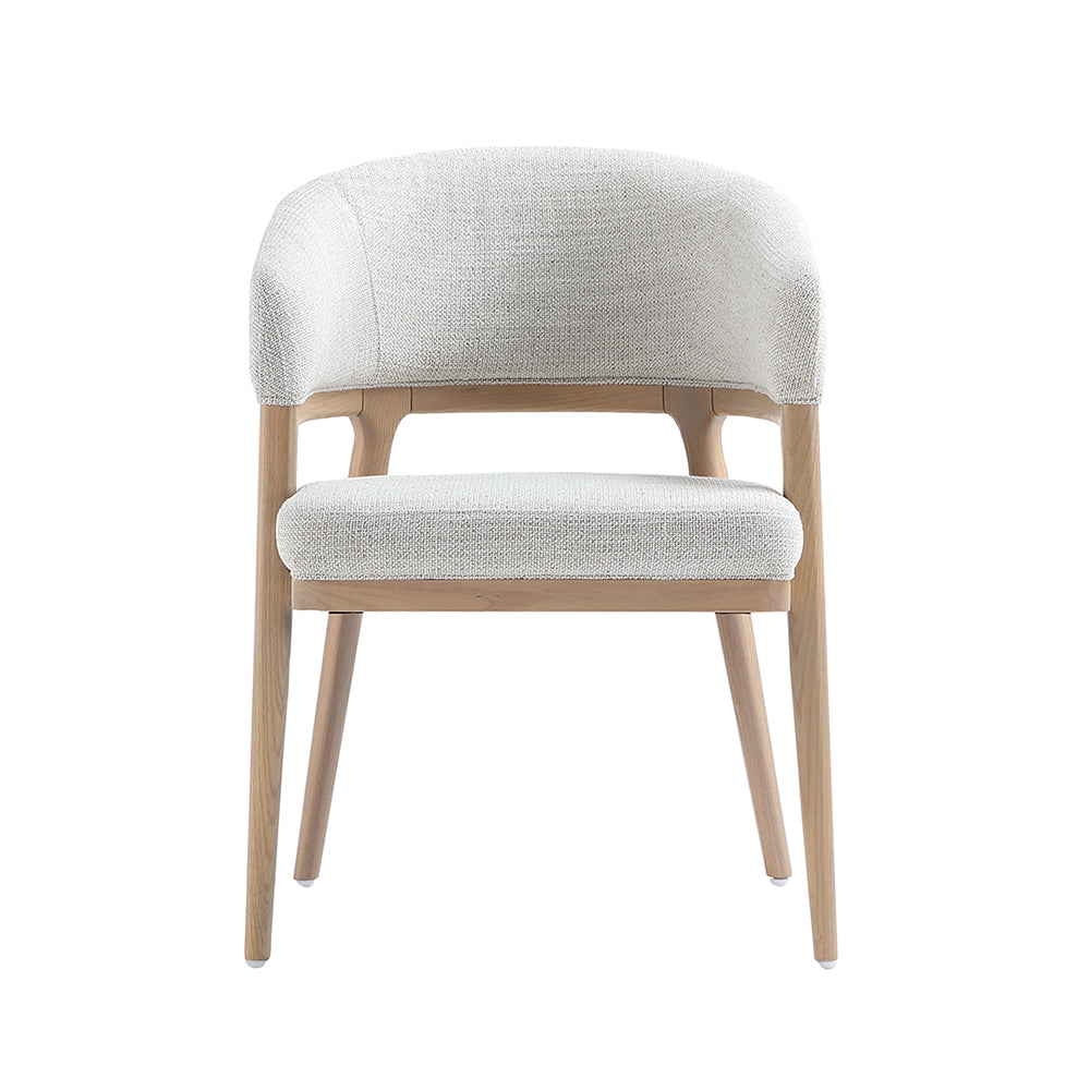 Erica Dining Chair Grey Linen