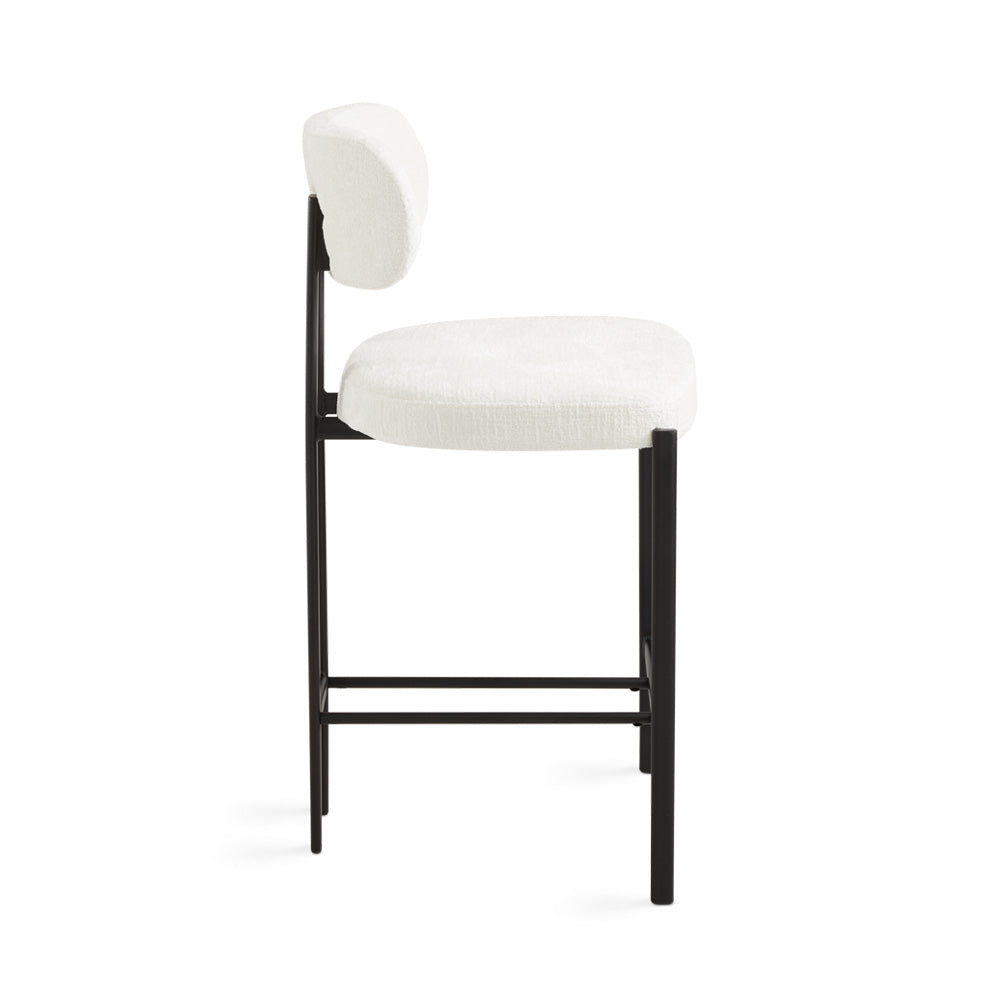 Otis Counter Chair: Cream Fabric