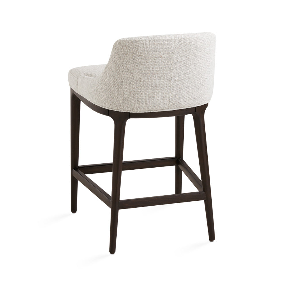 Everett Counter Chair: Grey Linen