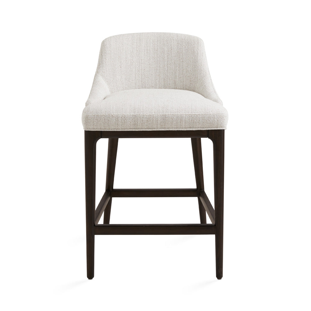 Everett Counter Chair: Grey Linen