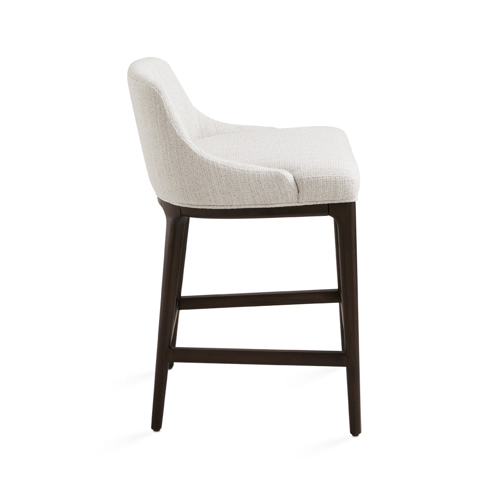 Everett Counter Chair: Grey Linen