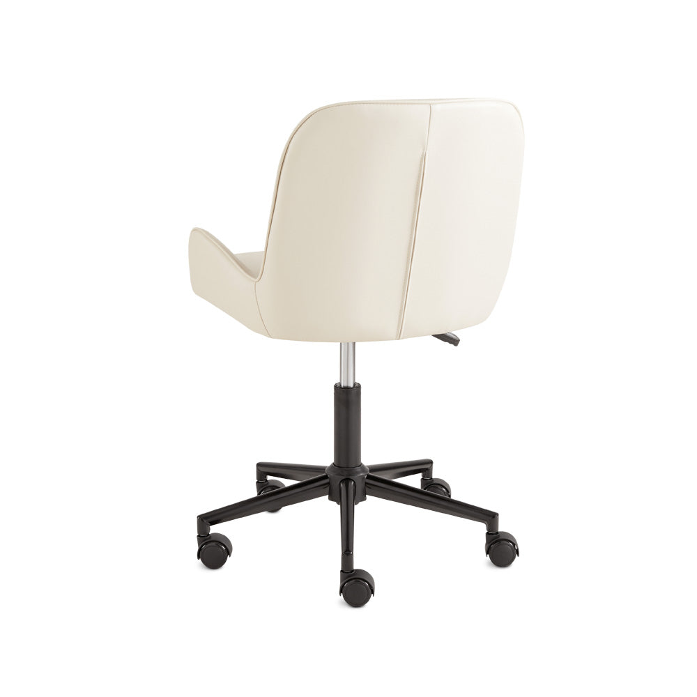 Bennett Office Chair Taupe Leatherette