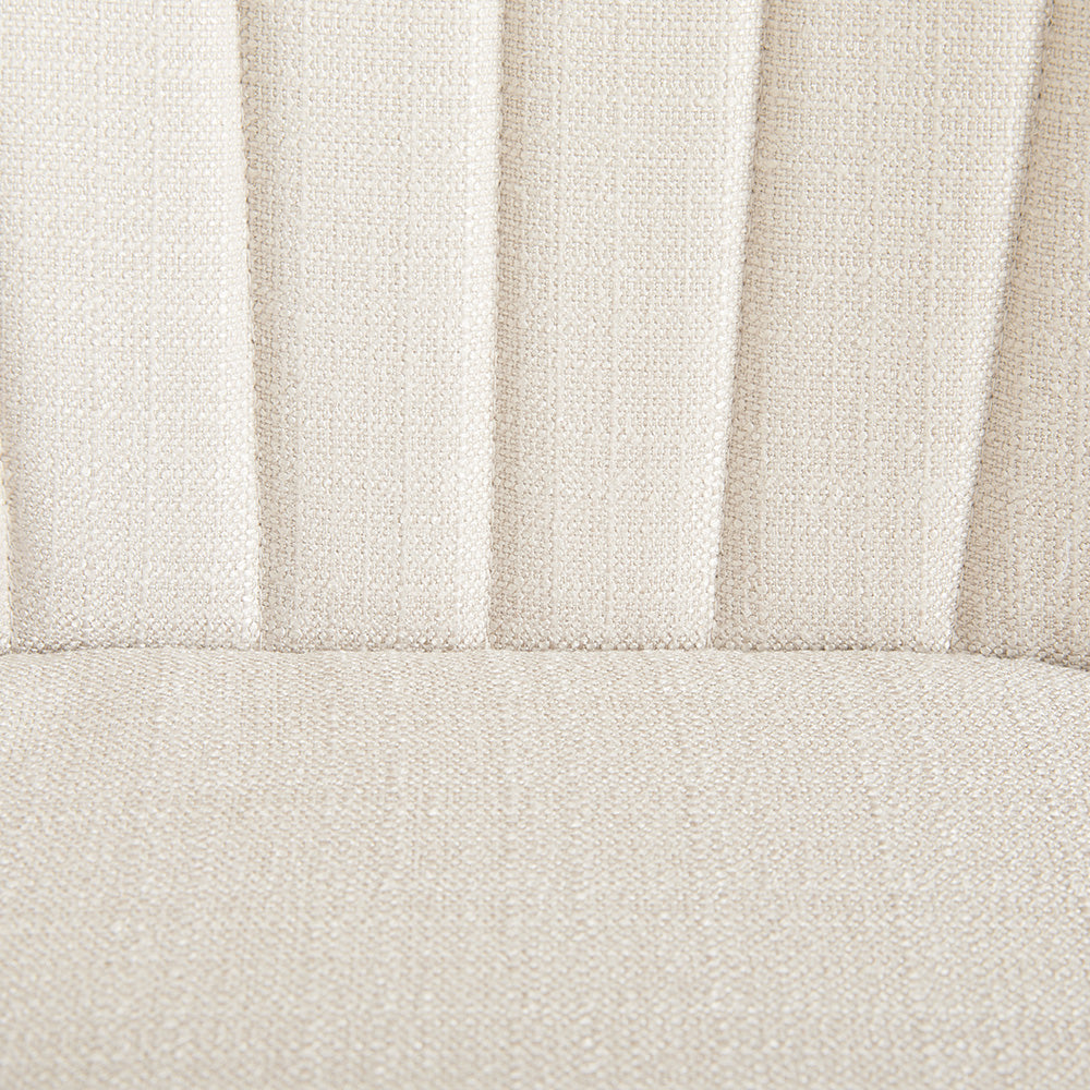 Shell Office Chair - Ivory Linen