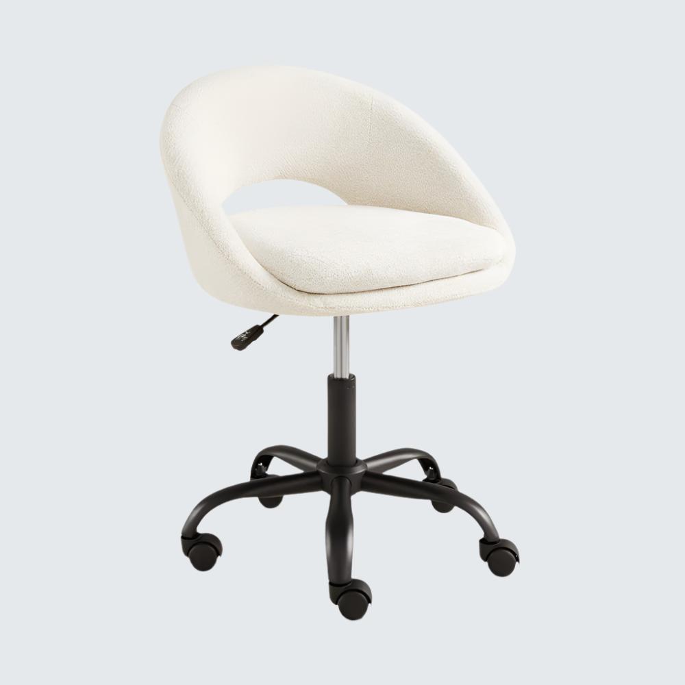 Cortina Office Chair Cream Fabric