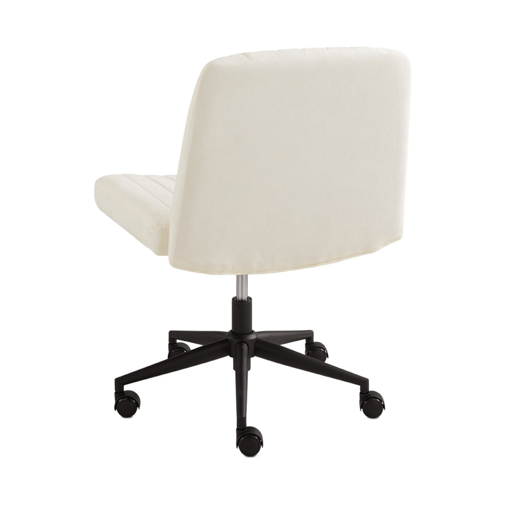 Kennedy Office Chair Ivory Linen