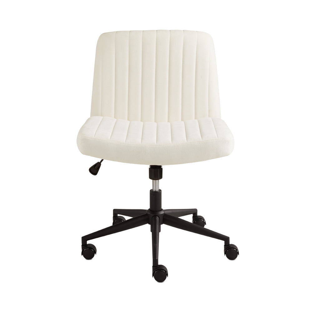 Kennedy Office Chair Ivory Linen