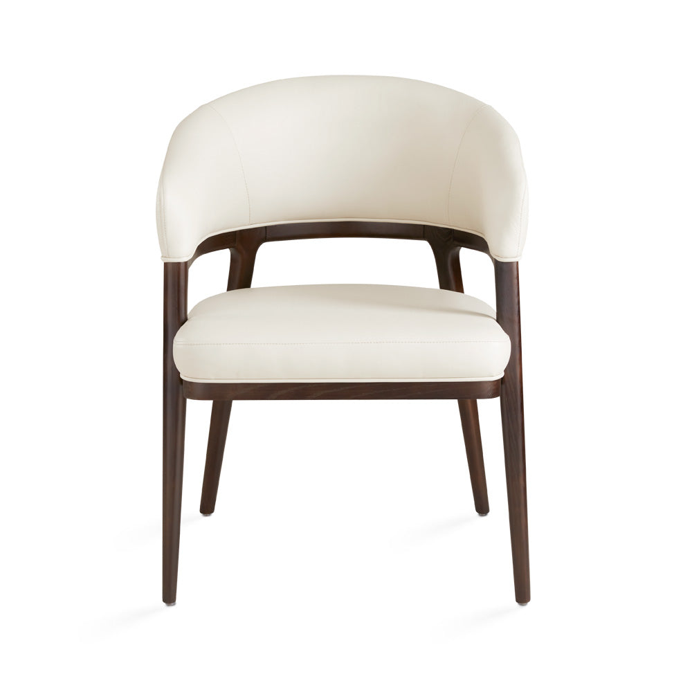 Erica Dining Chair Taupe Leatherette