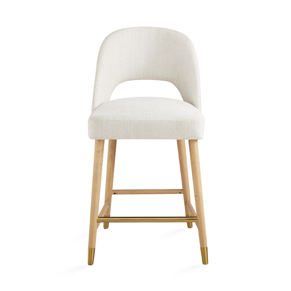 Abigail Counter Chair: Oak Finish