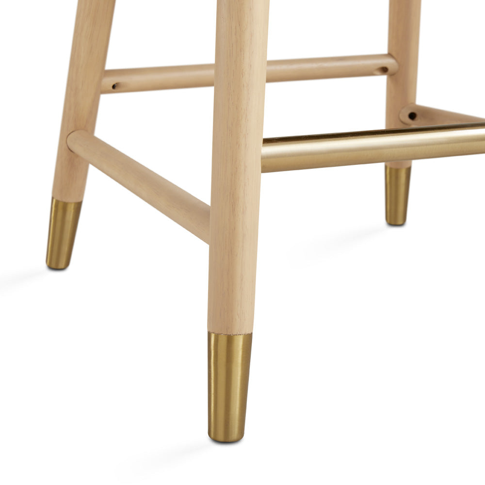 Abigail Counter Chair: Oak Finish