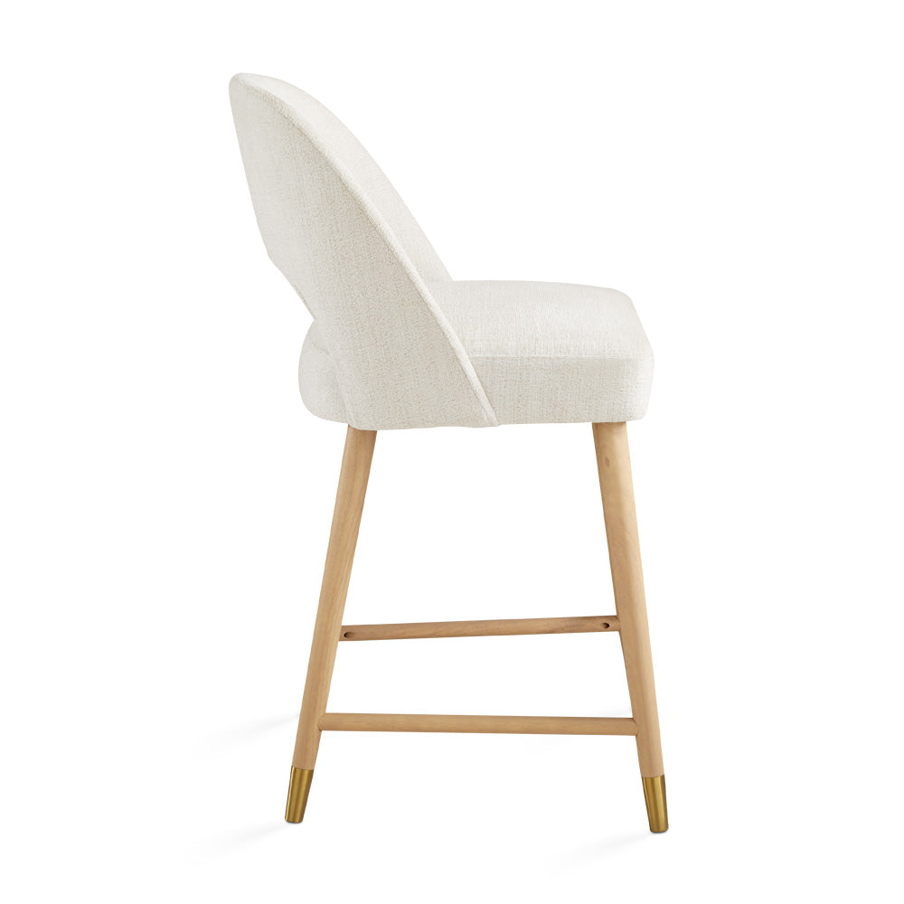 Abigail Counter Chair: Oak Finish