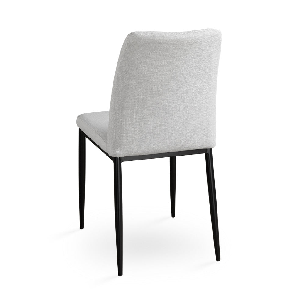 Slay Dining Chair: Grey Linen